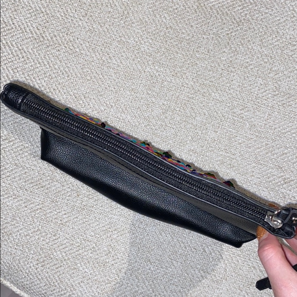 Victoria’s Secret Rainbow Sequin Makeup Bag Clutch - Picture 8 of 9